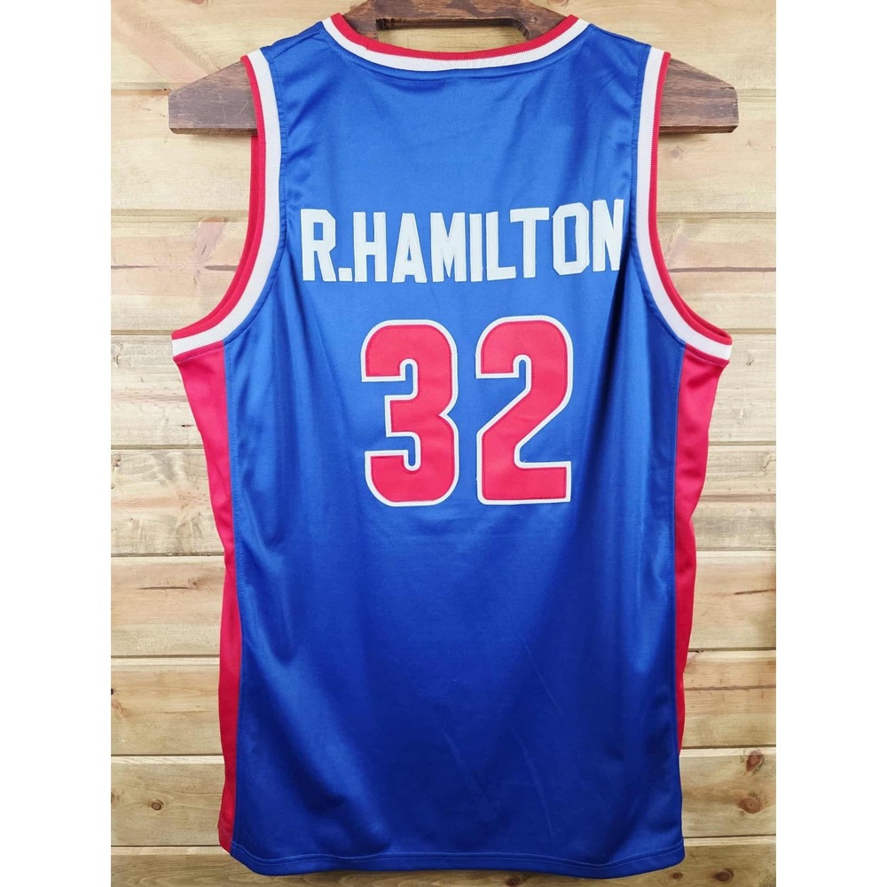 Authentic 2004 Richard Hamilton Mitchell And‎ Ness Jersey Detroit Pistons 2XL 54